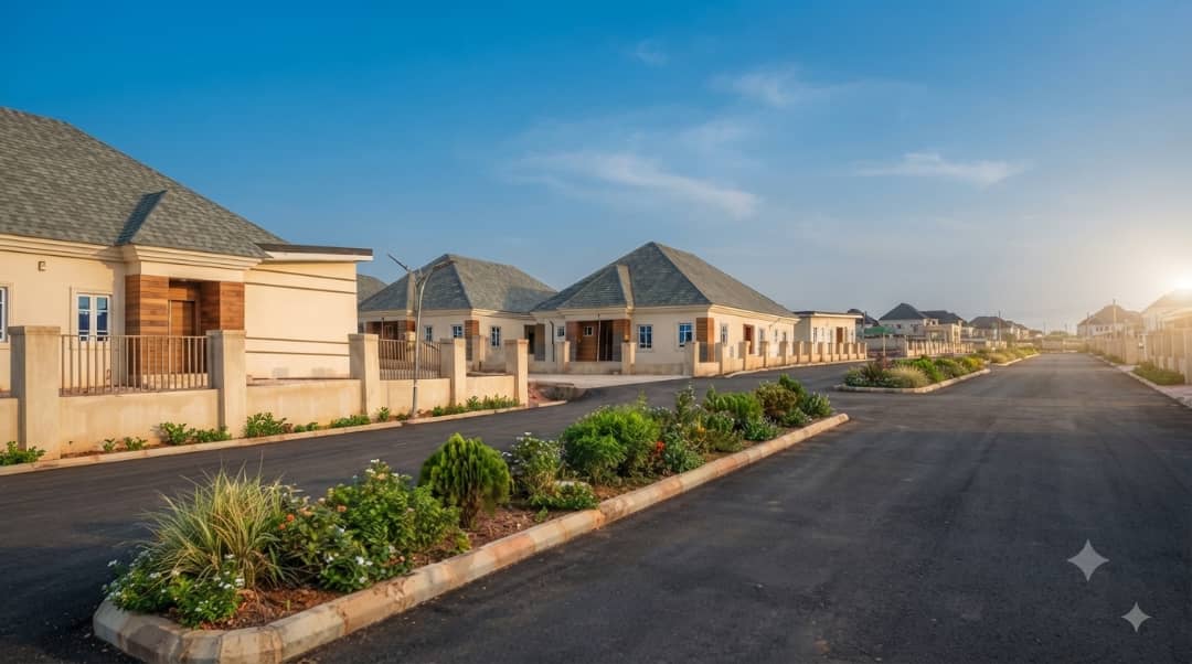 City of David Estate streetscape